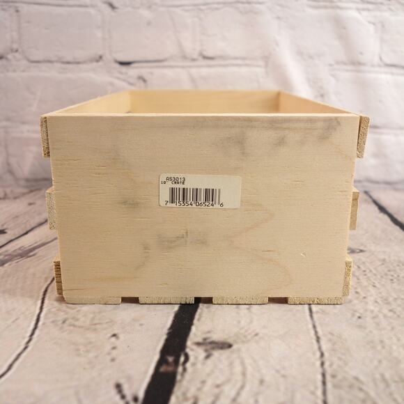 Wooden CD And Craft Storage Crate - Picture 4 of 7